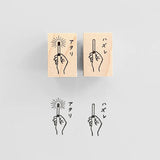 Knoopworks Stamp Set de 2 Atari Hazure STP-32