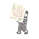切手のこびと スタンプ #3
