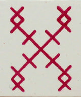 OSCOLABO スタンプ クロスステッチのアルファベット 単品 O to Z