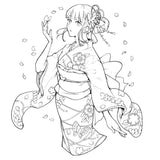 ZIG Cartoonist MANGAKA ミリペン 黒5色セット