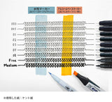 ZIG Cartoonist MANGAKA ミリペン 黒8本セット