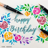 KURETAKE ink-cafe からっぽペン カートリッジ式 毛筆 ECF160-602