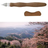 くれたけ 呉竹 ウッドガラスペン 千本桜 ガラスペン 細字 ECF170-001 中字 ECF170-002 KURETAKE くれ竹 ギフト プレゼント