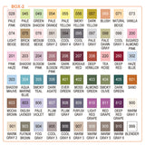 くれたけ 呉竹 ZIG クリーンカラー リアルブラッシュ 120色セット 筆ぺん 水性 カラーペン RB-6000AT/120V KURETAKE カラー筆ペン 毛筆 水彩 120本セット ジグ くれ竹 ギフト プレゼント