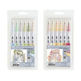 KURETAKE ZIG クリーンカラーリアルブラッシュ ペールカラー 6色セット とあるお茶