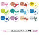 KURETAKE ZIG クリーンカラードット 12色セット