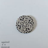 Classiky 点と線模様製作所 刺繍缶バッチ KS-NH062 缶バッジ