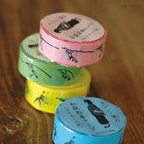 倉敷意匠 classiky マスキングテープ ナンシー関 棒高跳び 1巻パック 17mm