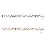 倉敷意匠 classiky マスキングテープ 絵と木工のトリノコ もり 1巻パック 18mm