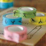 倉敷意匠 classiky マスキングテープ ナンシー関 側転 1巻パック 20mm