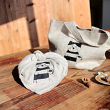 倉敷意匠 classiky 菅原 しおん sennokoto リネンの刺繍お弁当包み