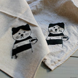 倉敷意匠 classiky 菅原 しおん sennokoto リネンの刺繍お弁当包み