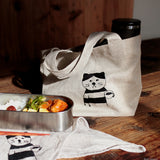 倉敷意匠 classiky 菅原 しおん sennokoto リネンの刺繍お弁当バッグ