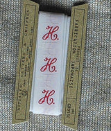 倉敷意匠 classiky イニシャルテープ A〜M