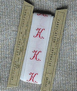 倉敷意匠 classiky イニシャルテープ A〜M