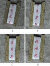 倉敷意匠 classiky イニシャルテープ A〜M