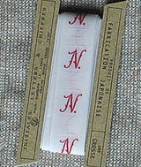 倉敷意匠 classiky イニシャルテープ N〜Z