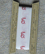 倉敷意匠 classiky イニシャルテープ N〜Z