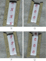 倉敷意匠 classiky イニシャルテープ N〜Z