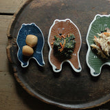 倉敷意匠 classiky kata kata カタカタ 印判手 豆皿 クマ