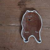 倉敷意匠 classiky kata kata カタカタ 印判手 小皿 クマ