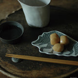 倉敷意匠 classiky kata kata カタカタ 印判手 豆皿 オオカミ・グレー