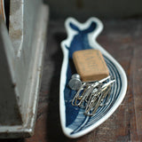 倉敷意匠 classiky kata kata カタカタ 印判手 豆皿 クジラ