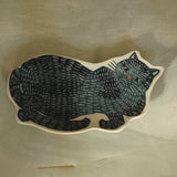 倉敷意匠 classiky kata kata カタカタ 印判手 大皿 青猫