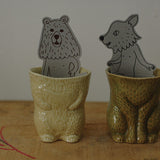 倉敷意匠 classiky kiyata 脱ぎたて毛皮カップ