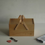 倉敷意匠 classiky 栗のソーイングボックス