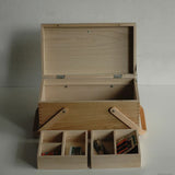 倉敷意匠 classiky 栗のソーイングボックス