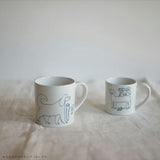 倉敷意匠 classiky classiky トラネコボンボン マグカップ (大)