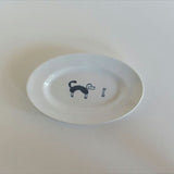 倉敷意匠 classiky classiky トラネコボンボン 楕円皿 (大)