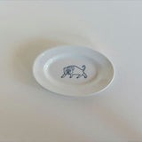 倉敷意匠 classiky classiky トラネコボンボン 楕円皿 (小)