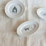 倉敷意匠 classiky classiky トラネコボンボン 丸皿 (小)