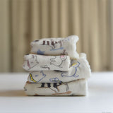 Classiky トラネコボンボン パイルガーゼミニハンカチ 18センチ角 NH058