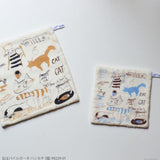 Classiky Tranecobonbon pile gauze mini handkerchief 18 cm square NH058