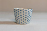 倉敷意匠 Classiky 印判手 小紋蕎麦猪口 四つ星 93402-01 井桁 93402-02 菱格子 93402-03 梅 93402-04 花散らし 93402-05 そばちょこ 湯のみ 湯呑み 陶磁器
