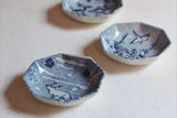 倉敷意匠 Classiky 印判手 八角豆皿 波兎 93403-01 梅に鶯 93403-02 鹿 93403-03 小皿 食器 ギフト お皿