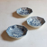 倉敷意匠 Classiky 印判手 八角豆皿 波兎 93403-01 梅に鶯 93403-02 鹿 93403-03 小皿 食器 ギフト お皿