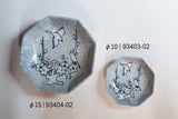 倉敷意匠 Classiky 印判手 八角五寸皿 波兎 93404-01 梅に鶯 93404-02 鹿 93404-03 小皿 食器 ギフト お皿