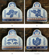 倉敷意匠 classiky こけし 模様違い 豆皿4枚セット kata kata