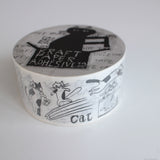 倉敷意匠 classiky トラネコボンボン クラフト粘着テープ Cat