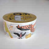 倉敷意匠 classiky トラネコボンボン クラフト粘着テープ Africa