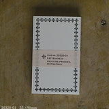 Classiky 凸版印刷 メモカード 50枚入り ST005