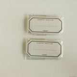 Classiky 활판 물 접착제 레이블 북 50 매들이 ST007 김있는