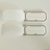 Classiky 활판 물 접착제 레이블 북 50 매들이 ST007 김있는