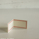 Classiky 凸版印刷 二つ折りメモカード 20枚入り ST024