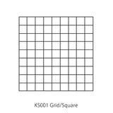 OSCOLABO スタンプ 形×模様 四角と丸