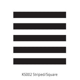 OSCOLABO スタンプ 形×模様 四角と丸